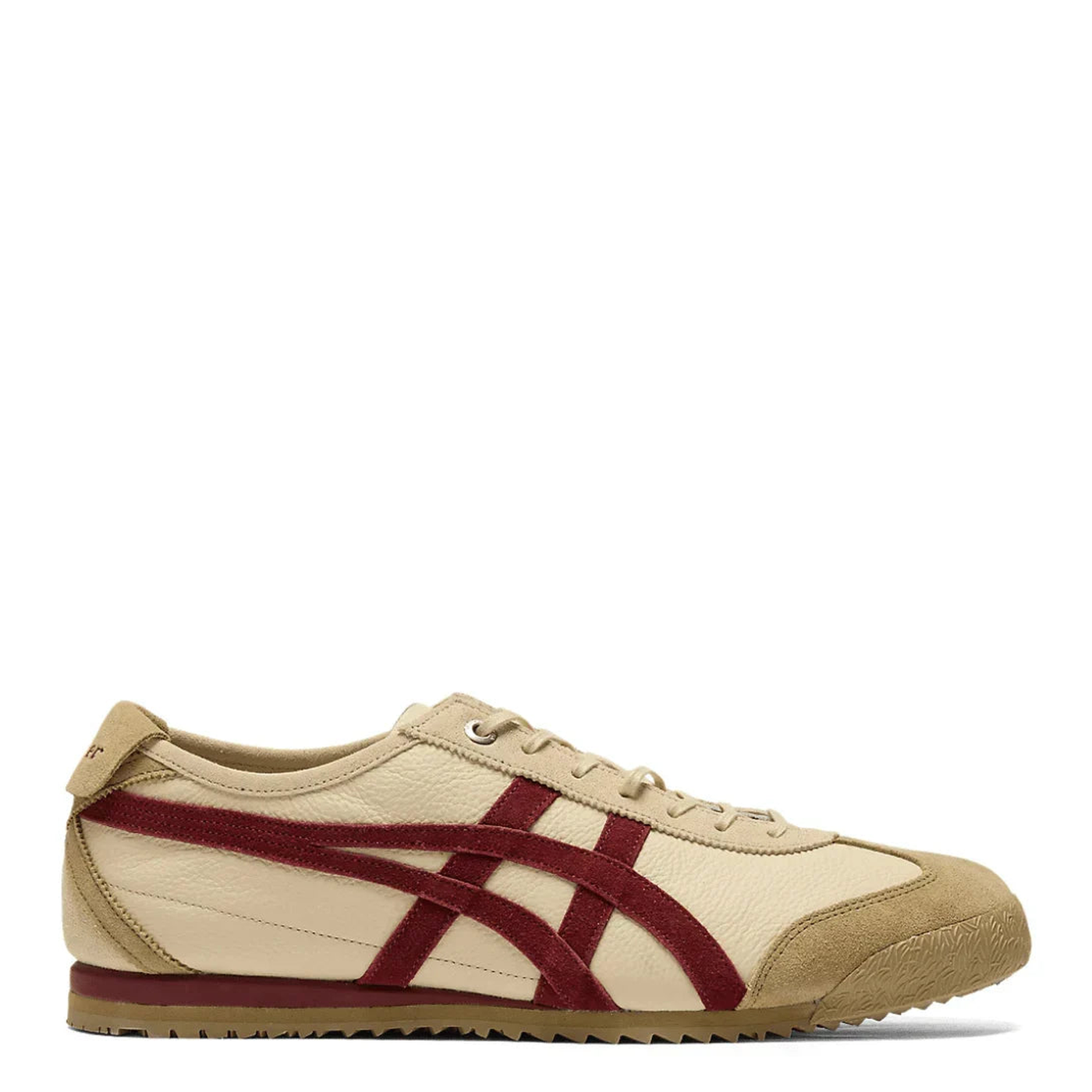 Tênis Onitsuka Tiger Mexico 66 SD Beige Beet Juice Bege vista lateral