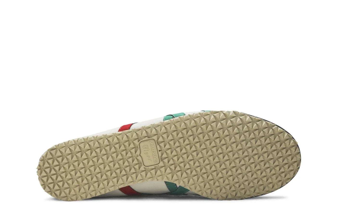 Tênis Onitsuka Tiger Mexico 66 Brich Green Branco detalhe do material
