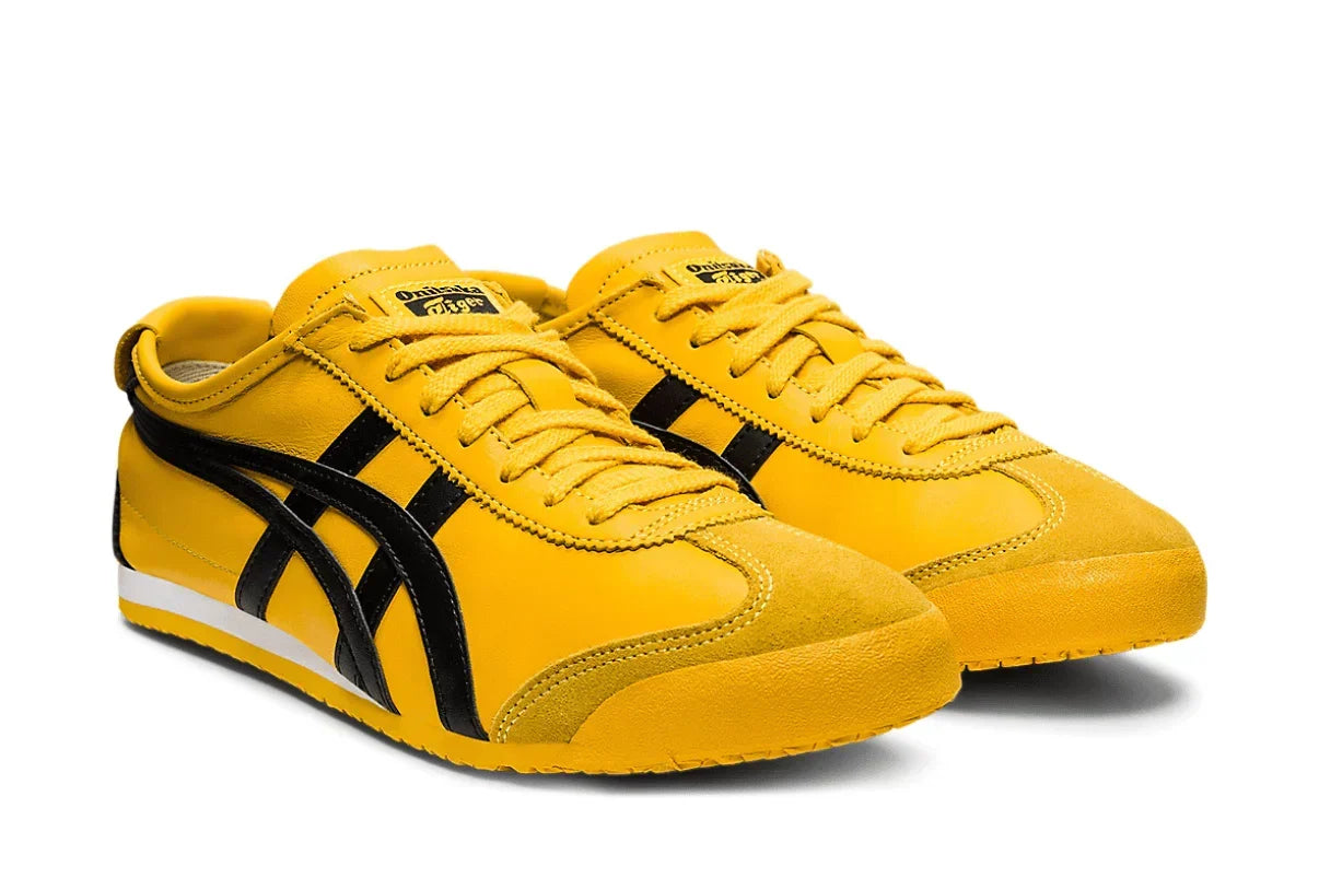 Tênis Onitsuka Tiger Mexico 66 Kill Bill Amarelo detalhe do solado