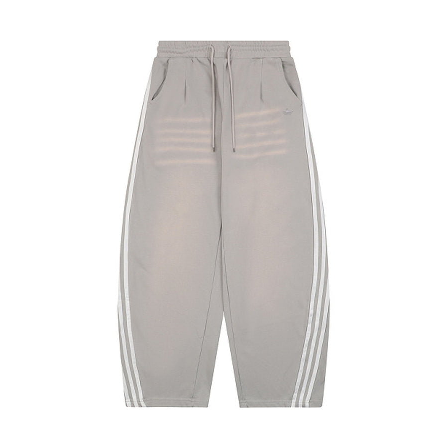 Calça Adidas Originals Trefoil Cinza-Claro - vista frontal