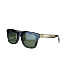 Óculos de Sol Chrome Hearts See You In Tea Azul-Escuro - vista em três quartos