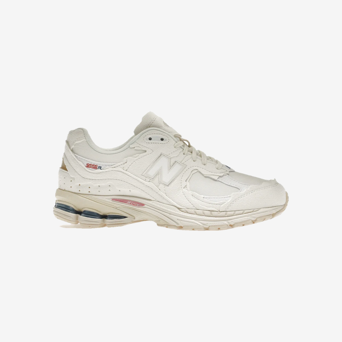 Tênis New Balance 2002R Protection Pack Sea Salt - lateral 1:1 fundo branco