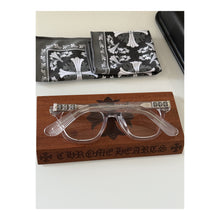 Óculos Chrome Hearts Smoke Show Transparente - vista frontal