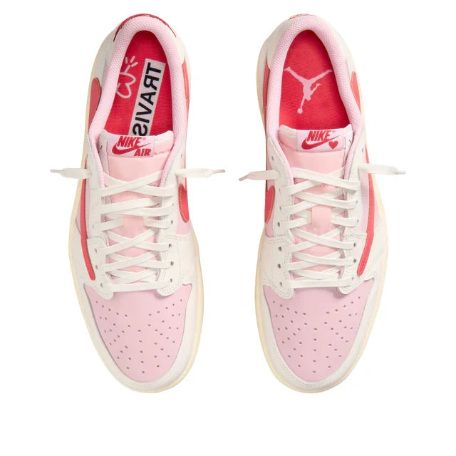 Travis Scott x Air Jordan 1 Low OG SP Sail Tropical Pink