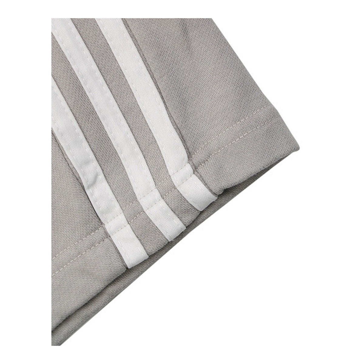 Calça Adidas Originals Trefoil Cinza-Claro - detalhe das três listras laterais