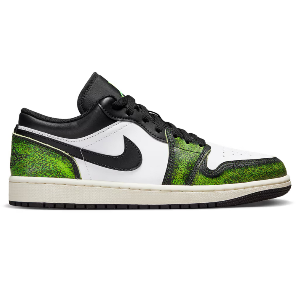 Air Jordan 1 Low SE – Wear-Away - Electric Green