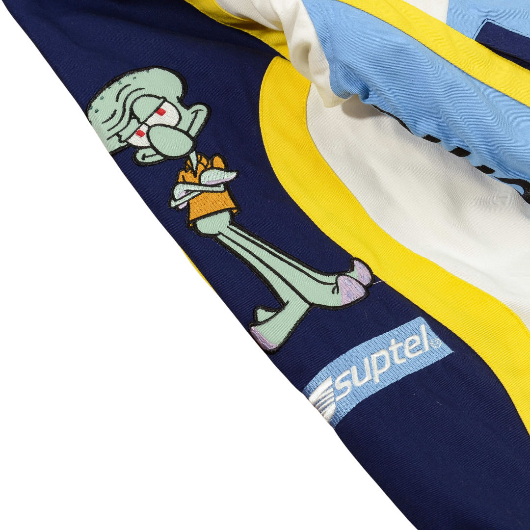Spongebob Squarepants x Supreme Jaqueta Jeff Hamilton Racing White