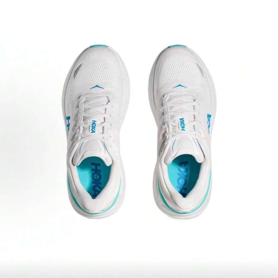 Hoka Bondi 9 Branco Azul - imagem 3