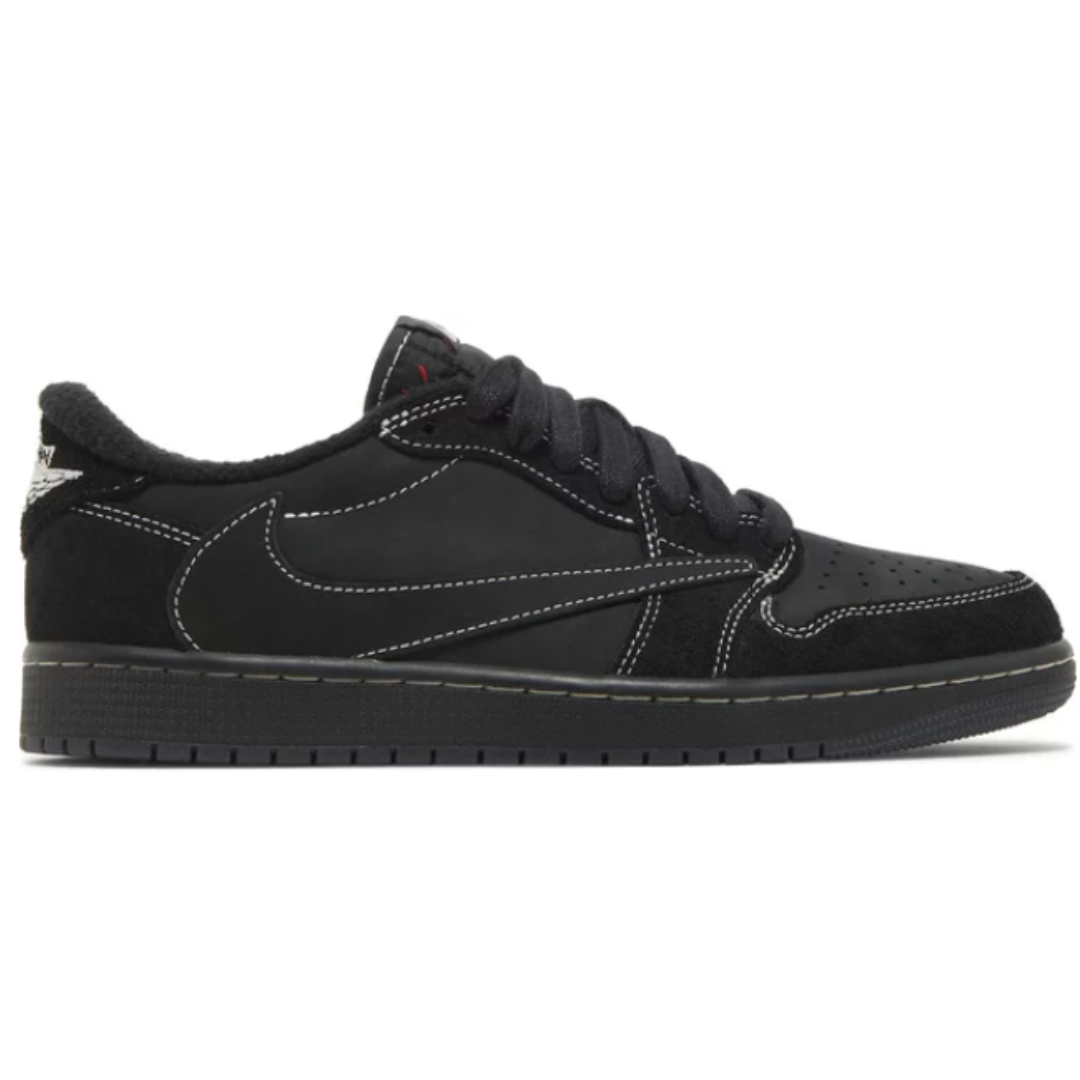 Tênis – Travis Scott x Air Jordan 1 Low OG Black Phantom