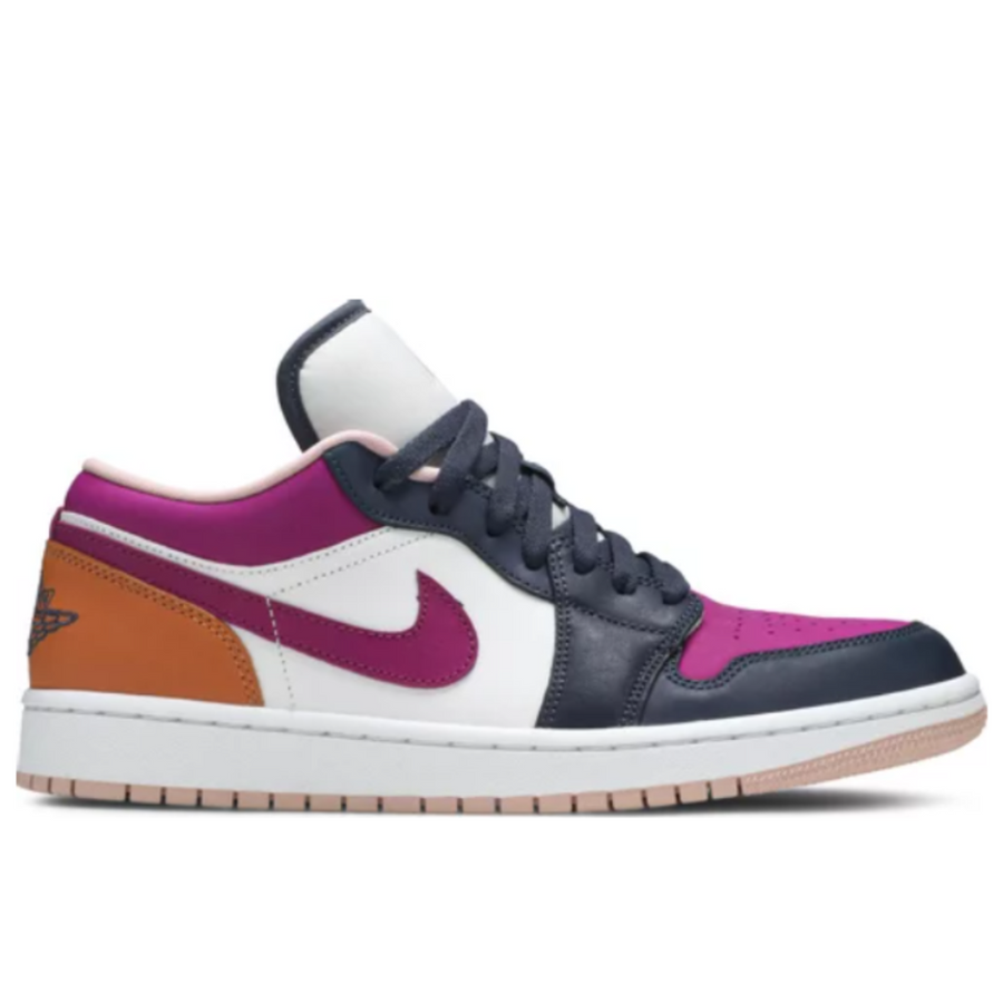 Air Jordan 1 Low SE – Mismatched - Purple Magenta