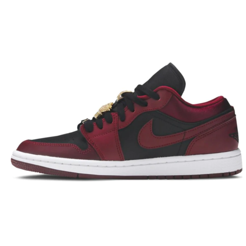 Tênis – Air Jordan 1 Low Dark Beetroot Black