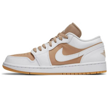 Tênis – Air Jordan 1 Low Hemp White