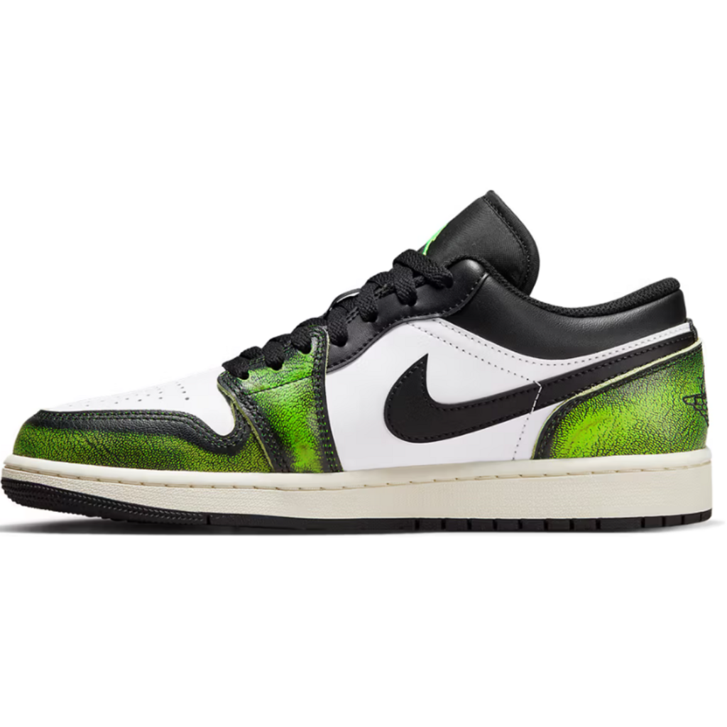 Air Jordan 1 Low SE – Wear-Away - Electric Green