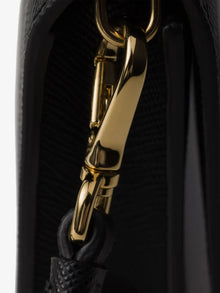 Bolsa Mini Prada de Couro com Logo Preto - imagem 4