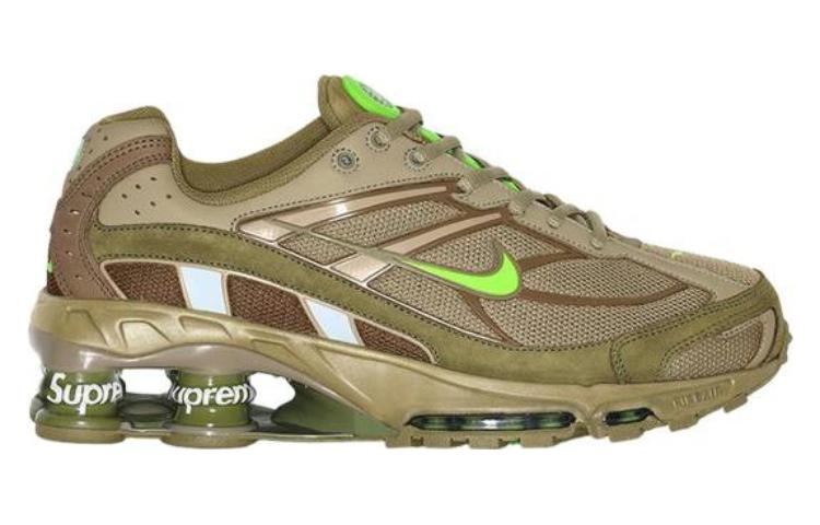Supreme x Nike Shox Ride 2 Neutral Olive - traseira