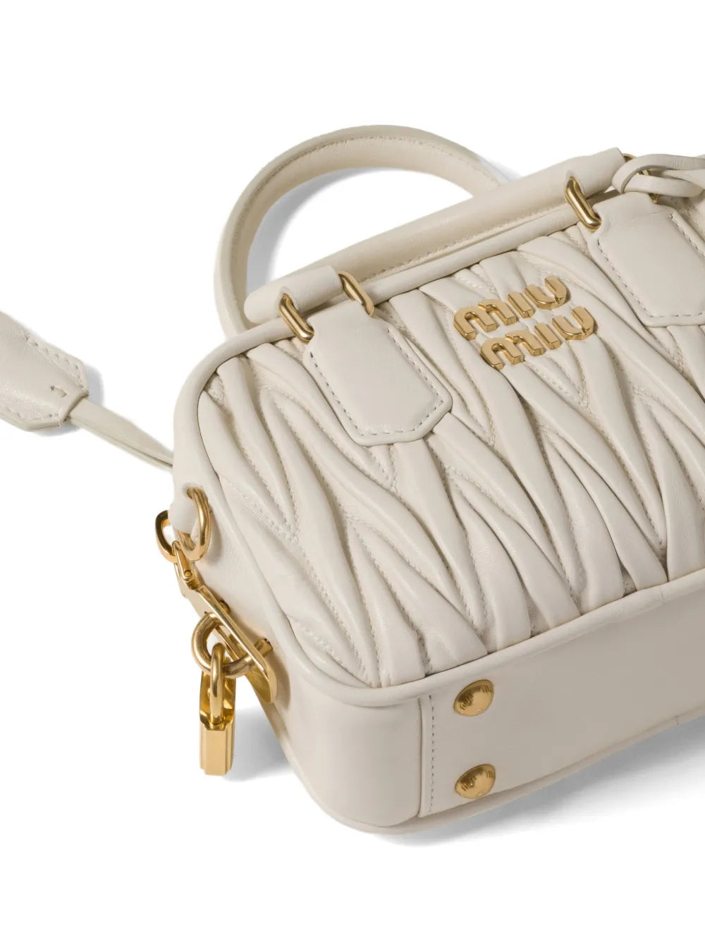 Miu Miu Bolsa Arcadie mini de couro matelassê | Image 6