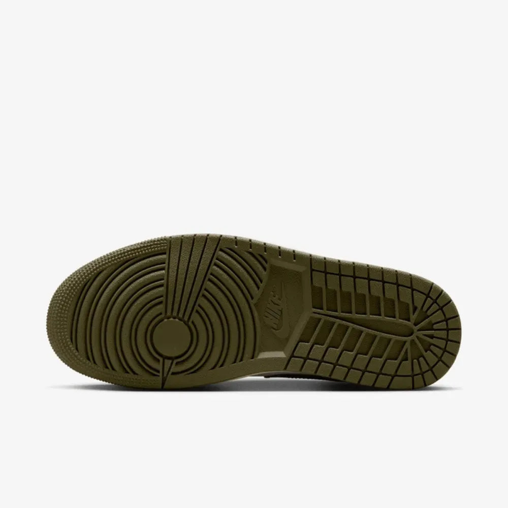 Air Jordan 1 Low – Sail Coconut Milk Medium Olive