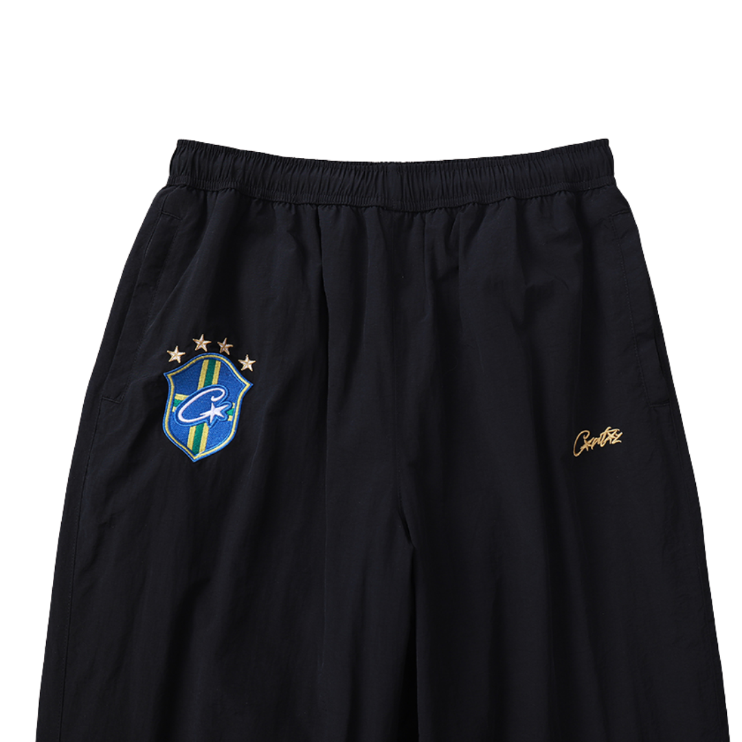 Calça Corteiz Brasil Olympic Shuku Black - imagem 3