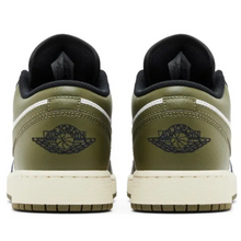 Air Jordan 1 Low – Black Toe Medium Olive