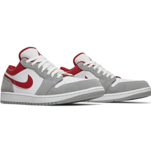 Air Jordan 1 Low – Light Smoke Grey Red