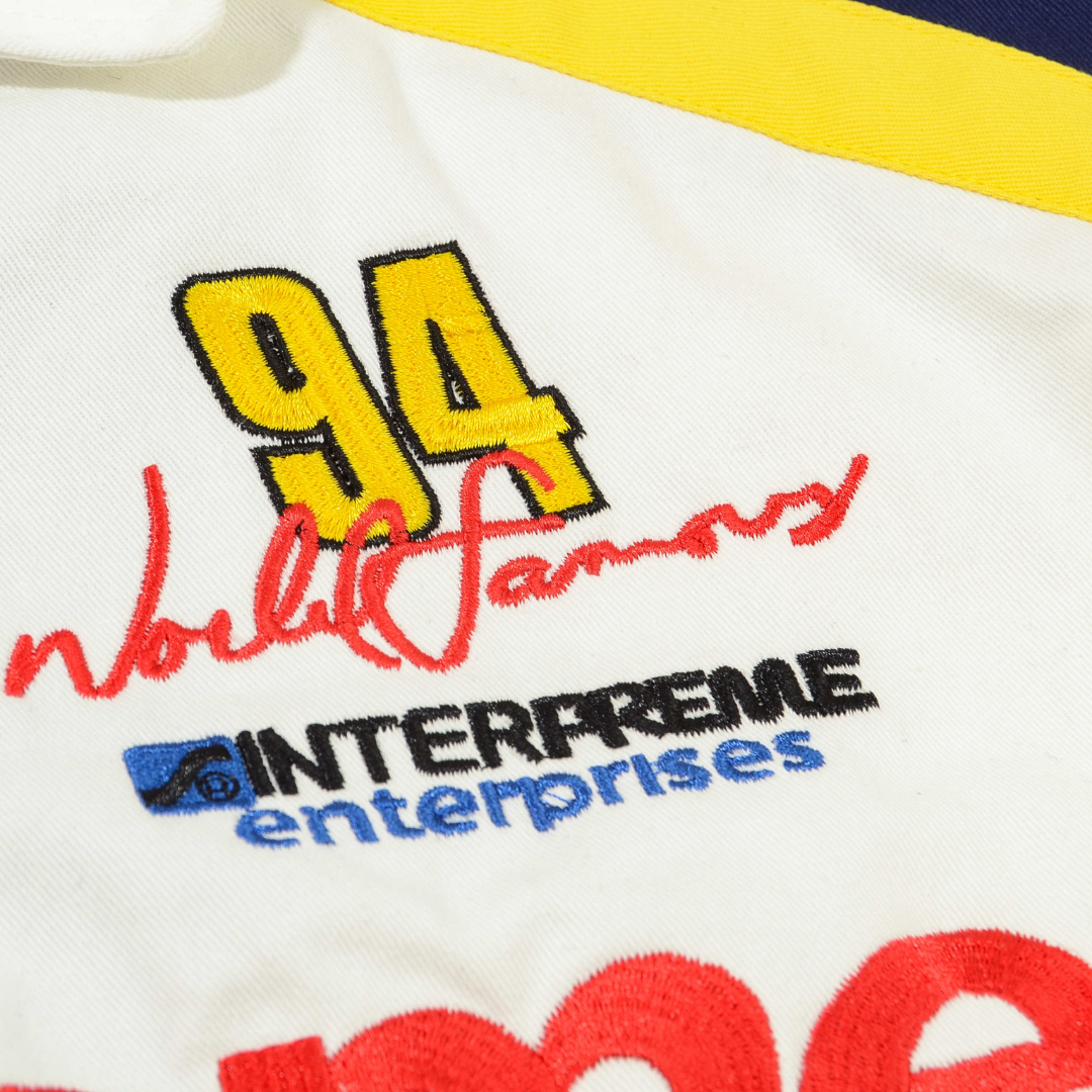 Spongebob Squarepants x Supreme Jaqueta Jeff Hamilton Racing White