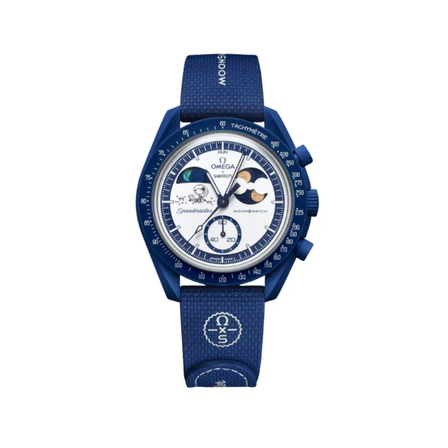 Omega x Swatch Mission To Earthphase — Moonshine Snoopy Gold