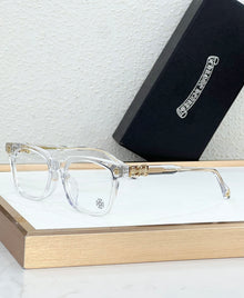 Óculos Chrome Hearts Cross Gold