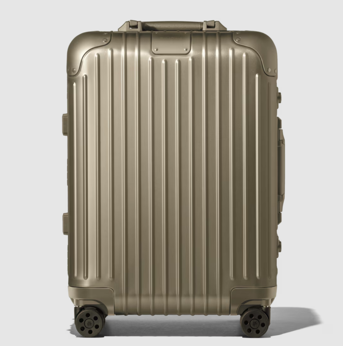 RIMOWA Aluminium Suitcase Titanium