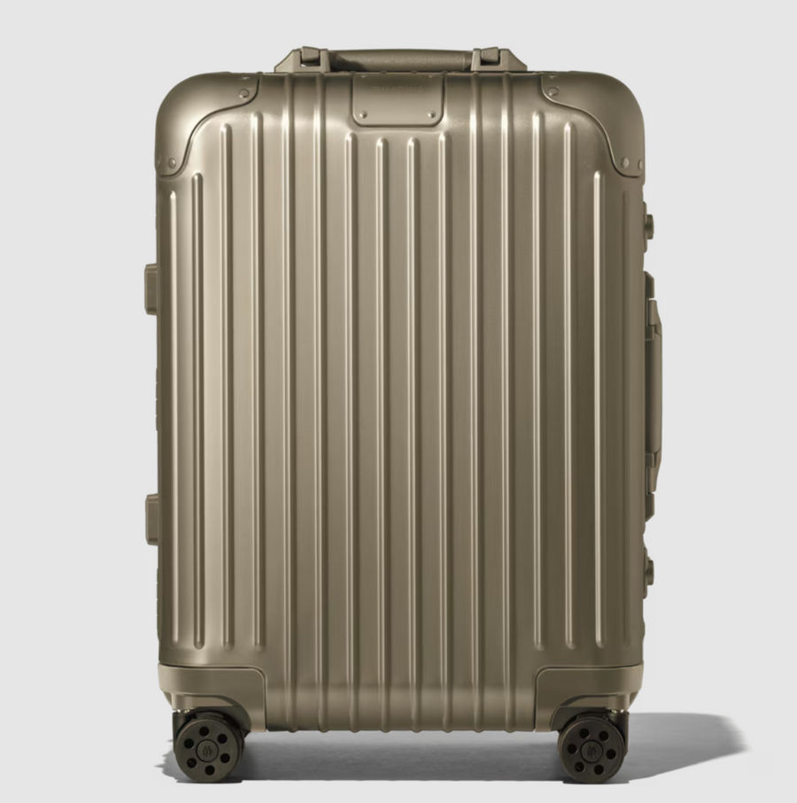 RIMOWA Aluminium Suitcase Titanium