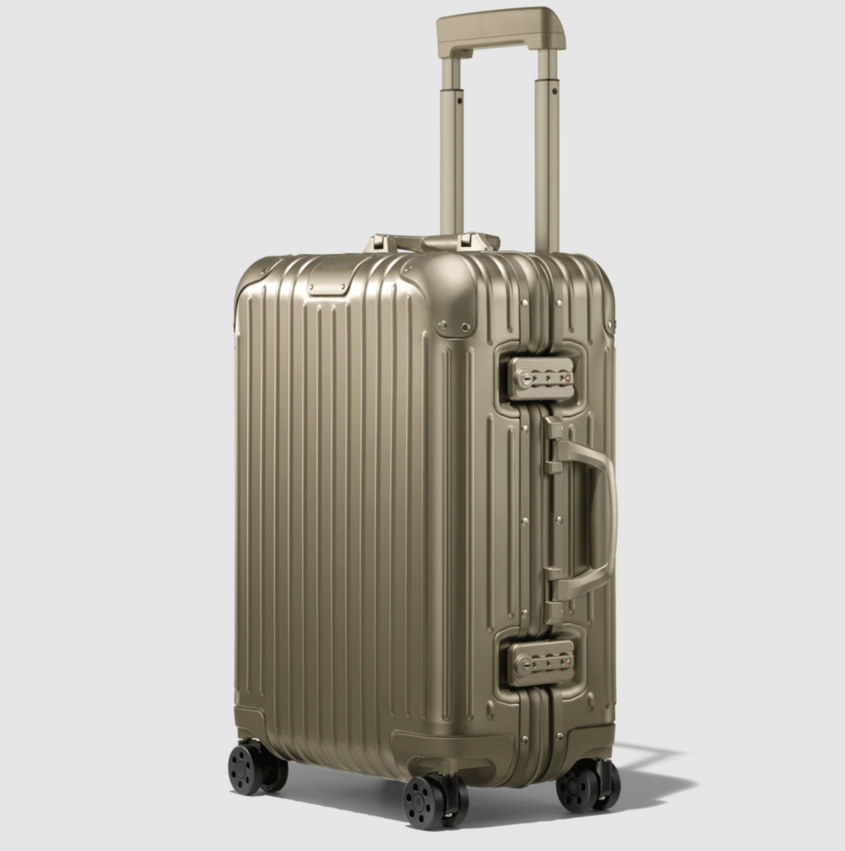 RIMOWA Aluminium Suitcase Titanium