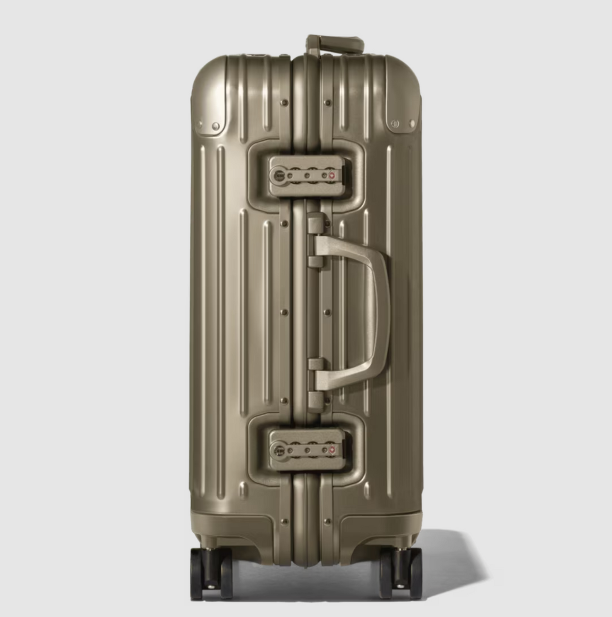 RIMOWA Aluminium Suitcase Titanium