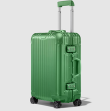 RIMOWA Aluminium Suitcase Emerald Green
