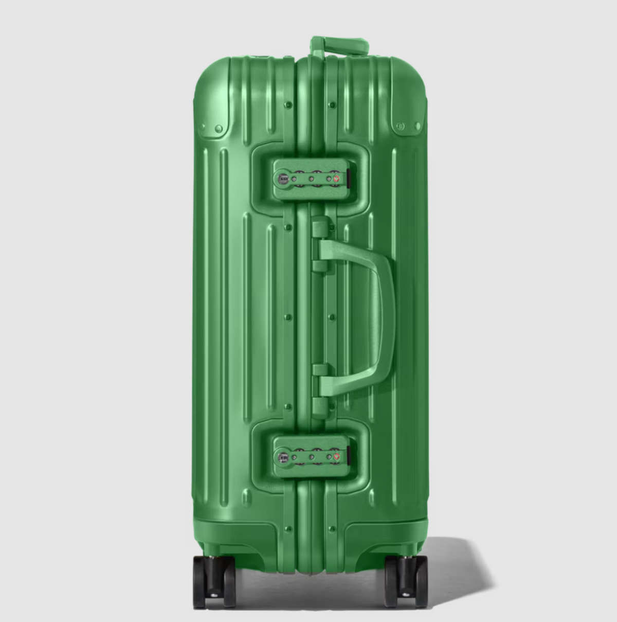 RIMOWA Aluminium Suitcase Emerald Green