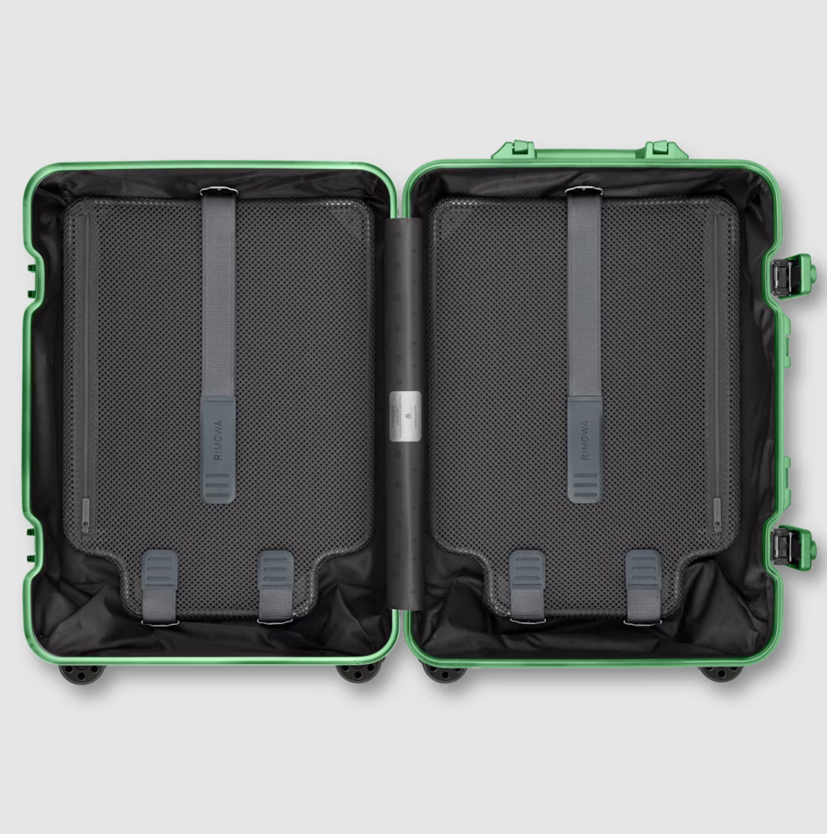 RIMOWA Aluminium Suitcase Emerald Green