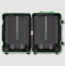 RIMOWA Aluminium Suitcase Emerald Green