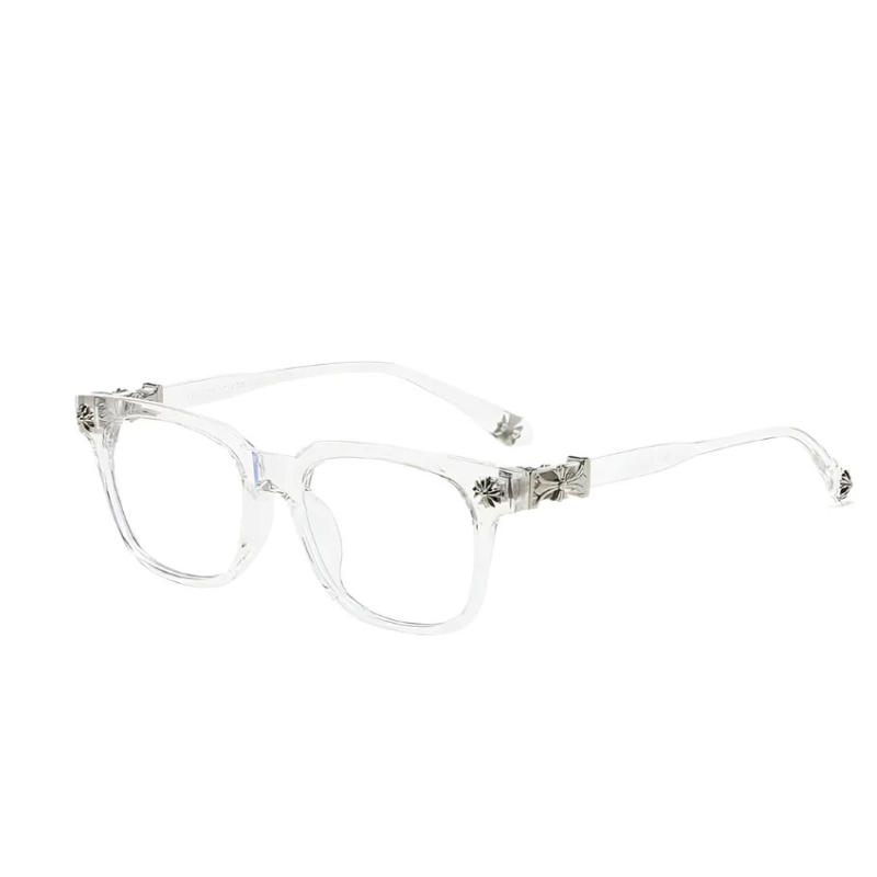 Óculos de Sol Chrome Hearts Clear Transparente/Prata - imagem 1