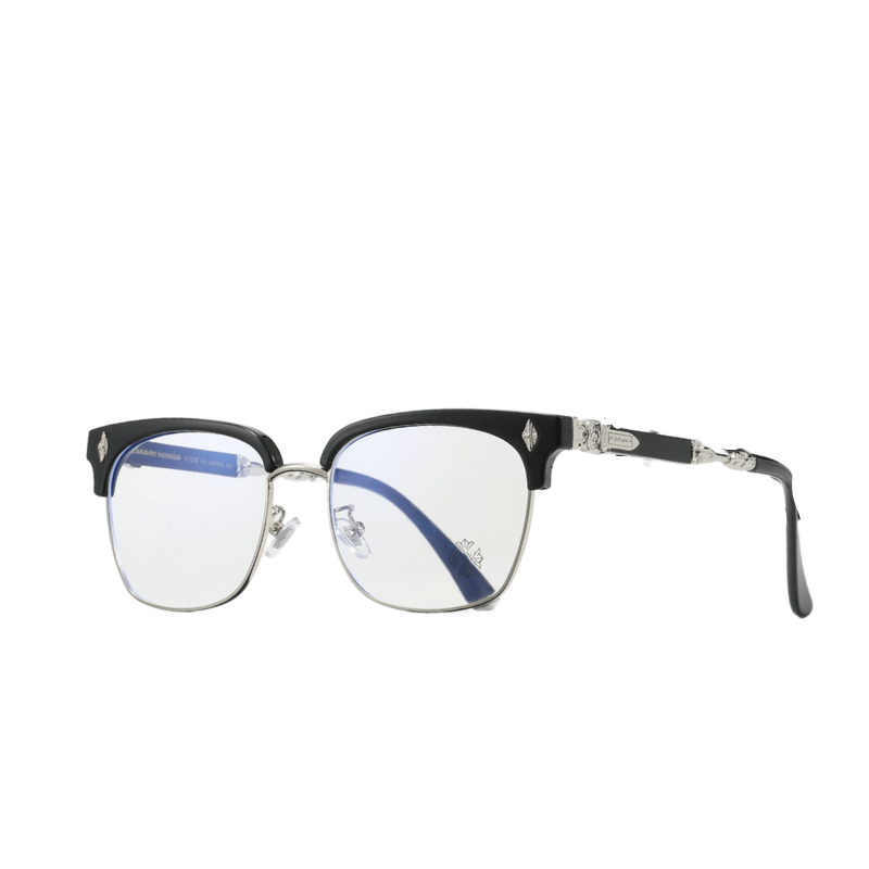 Chrome Hearts CH Black Silver - vista principal 1:1 fundo branco