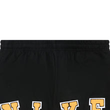 Shorts Nike Bordado Preta/Laranja