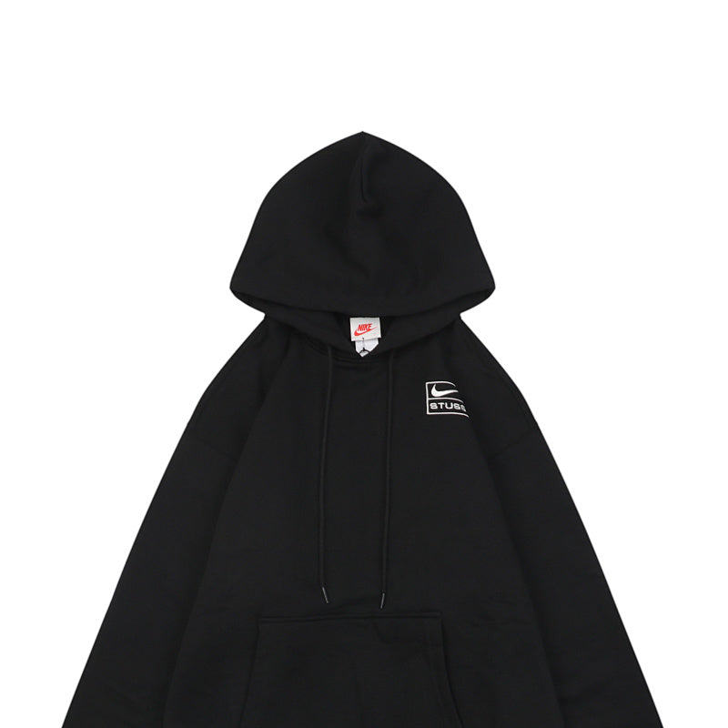 Hoodie Nike × Stussy 24FW — Preto