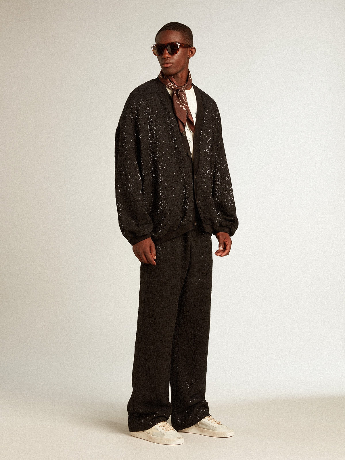 Golden Goose Stardan Cream - detalhe lateral