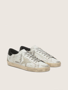 Golden Goose Super-Star White Black - ângulo 2