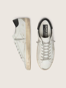 Golden Goose Super-Star White Black - detalhe