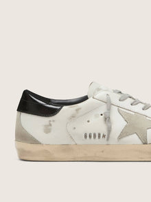 Golden Goose Super-Star White Black - traseira