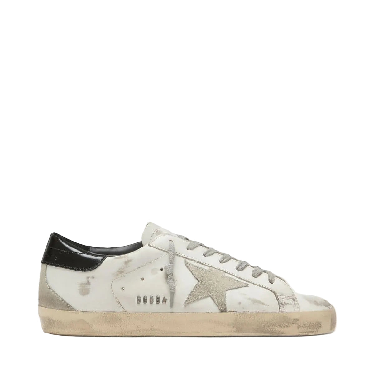 Golden Goose Super-Star White Black - vista principal
