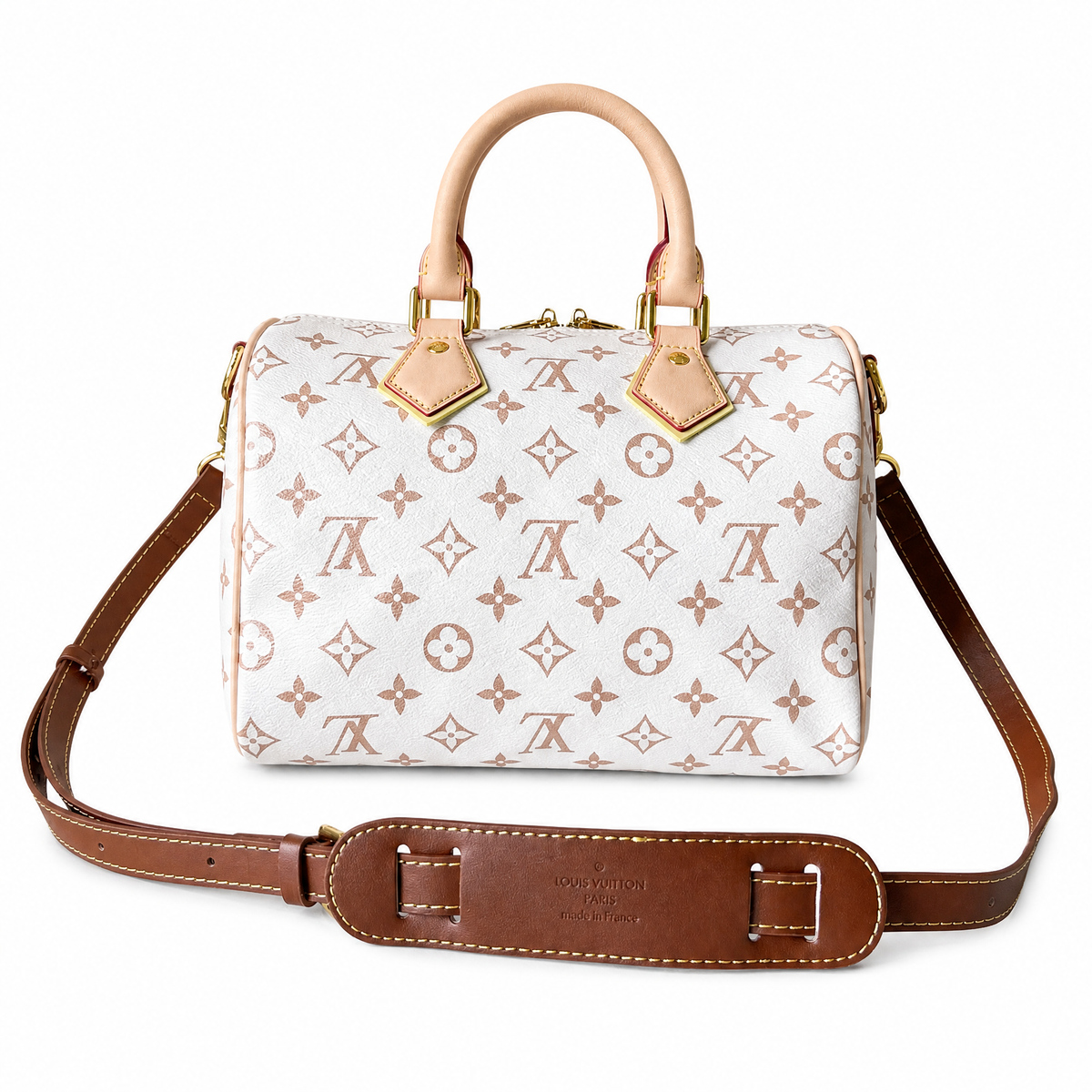 Louis Vuitton Alma BB — Monogram Rose Beige
