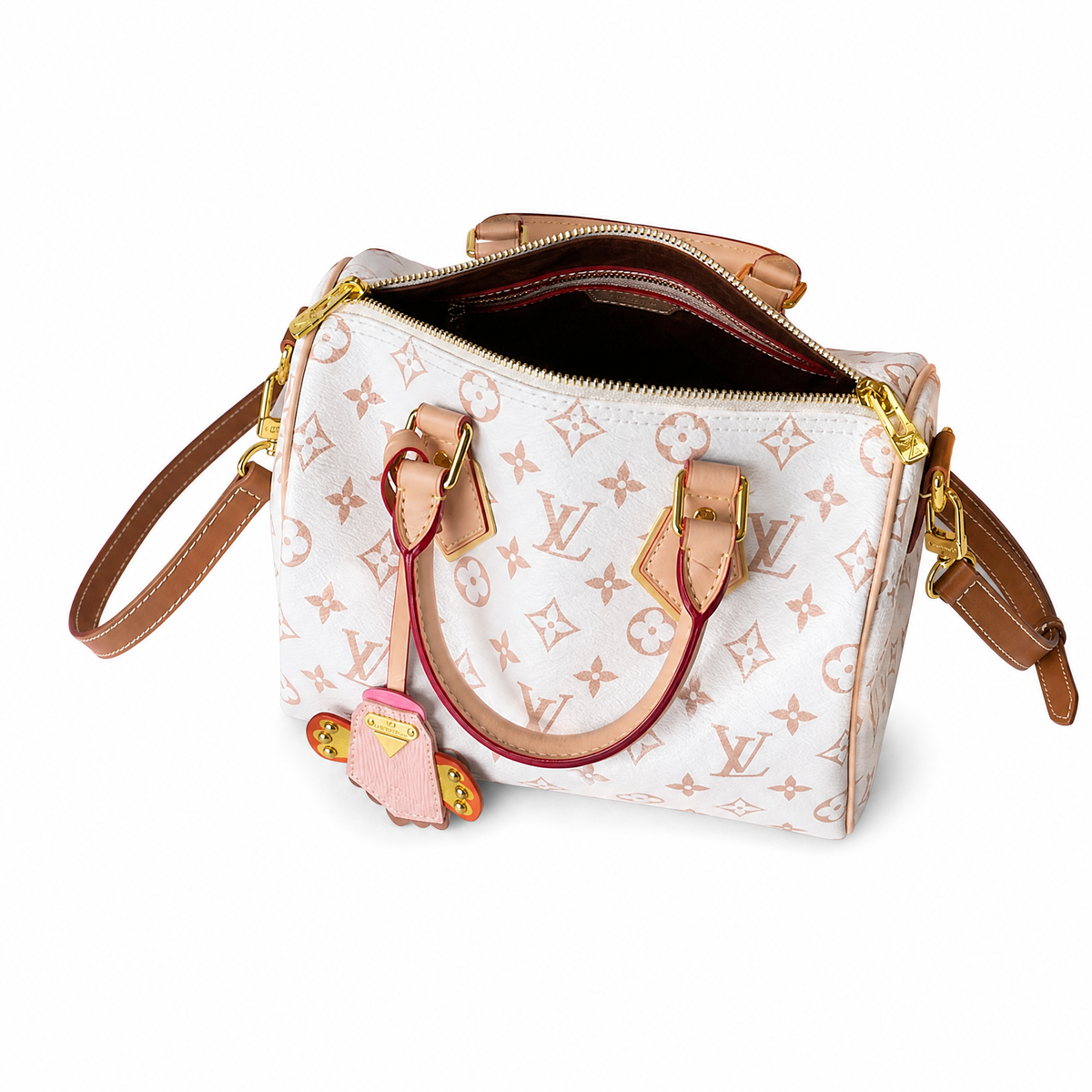 Louis Vuitton Alma BB — Monogram Rose Beige