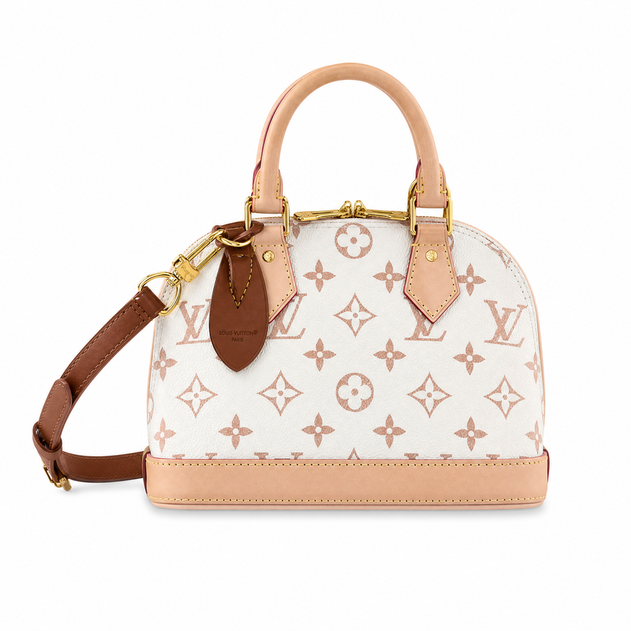 Louis Vuitton Alma BB — Monogram Rose Beige