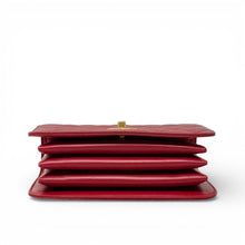 Chanel Red Small Top Handle Flap
