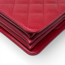 Chanel Red Small Top Handle Flap