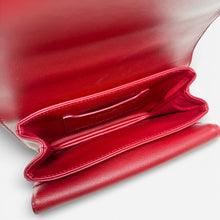 Chanel Red Small Top Handle Flap